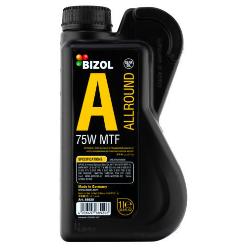 Синтетическое трансмиссионное масло Allround Gear Oil MTF 75W - 1 л