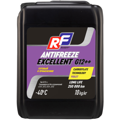 Антифриз ANTIFREEZE EXCELLENT G12++ - 10 кг